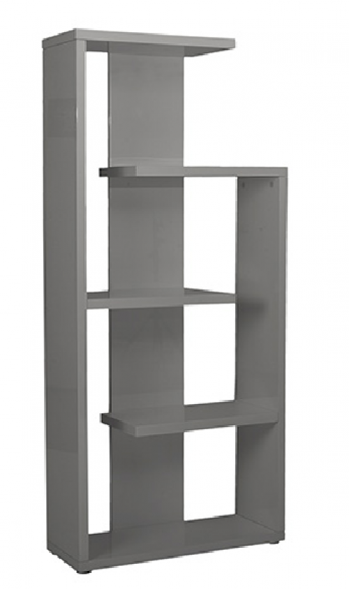 Ian Bookcase GRAY LACQUER